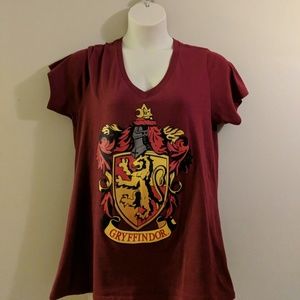 Harry Potter Gryffindor house v-neck